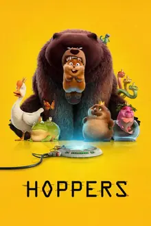 Affiche du film Hoppers, disponible en VOD sur Agence IPTV